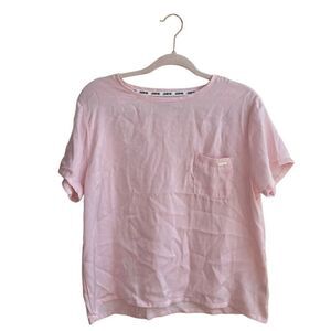 Jason‎ Wu Women’s Satin T-Shirt Pink Size Medium